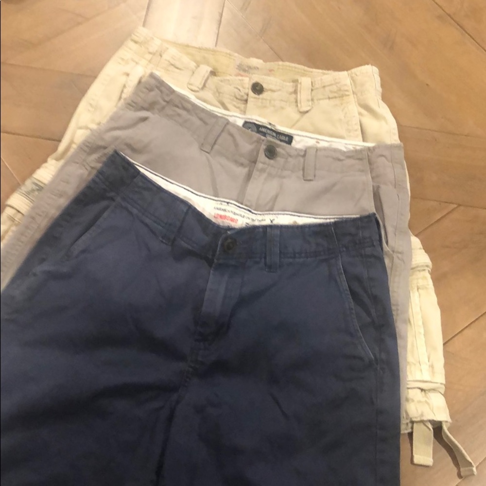 American Eagle 3 pair Men’s shorts Size 30